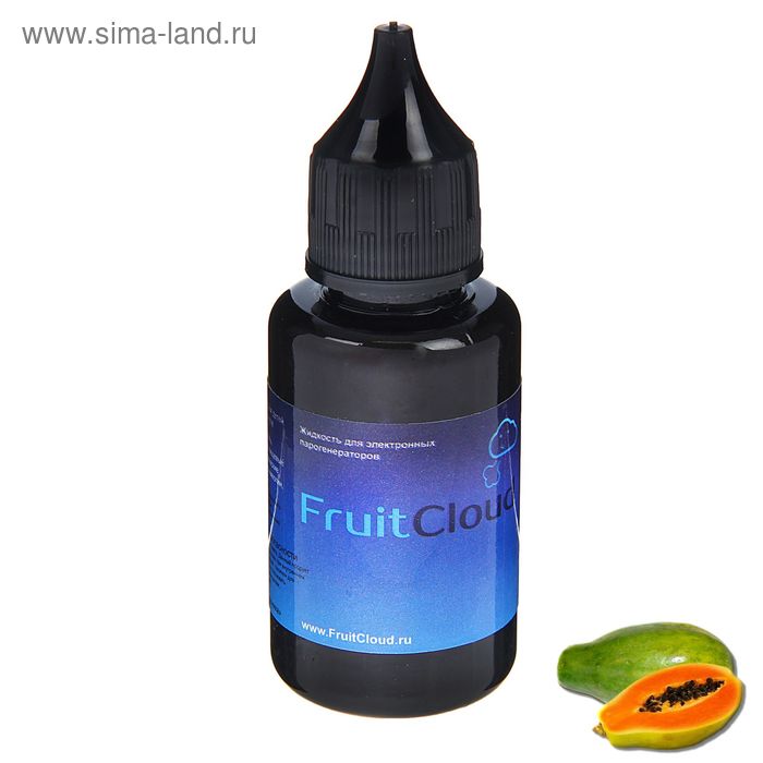Жидкость для многоразовых ЭИ Fruit Cloud, папайя, 1 мг, 30 мл - Фото 1