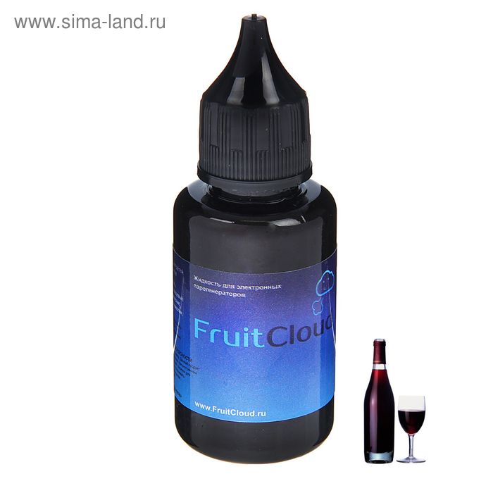 жидкость для многоразовых ЭИ FruitCloud  6 мг 30мл (Вино) - Фото 1