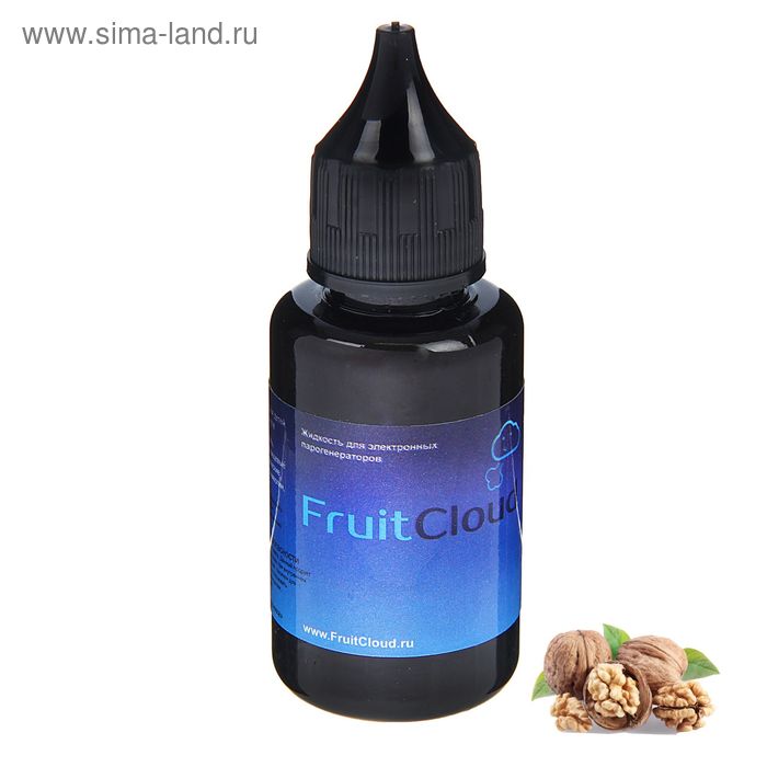 Жидкость для многоразовых ЭИ Fruit Cloud, грецкий орех, 12 мг, 30 мл - Фото 1
