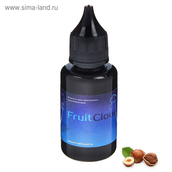 Жидкость для многоразовых ЭИ Fruit Cloud, лесной орех, 1 мг, 30 мл - Фото 1