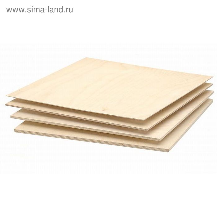 Фанера ФК 8 мм, 1525×1525 мм, сорт 4/4 - Фото 1