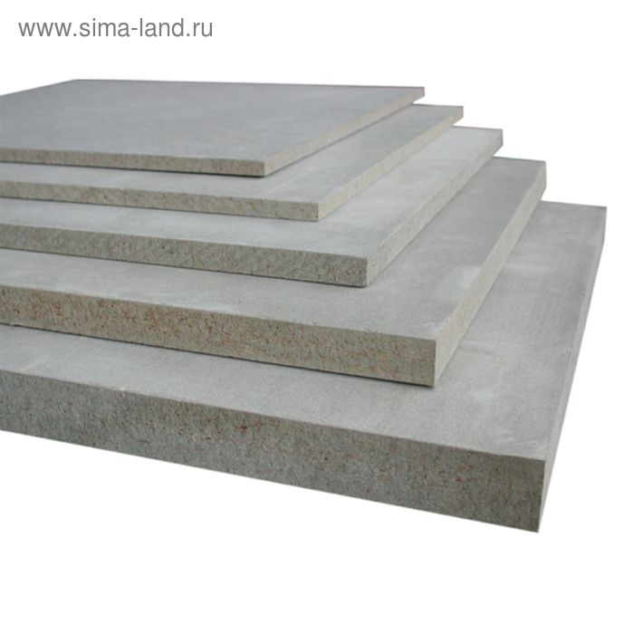 Цементно-стружечная плита 3200х1250х10мм - Фото 1