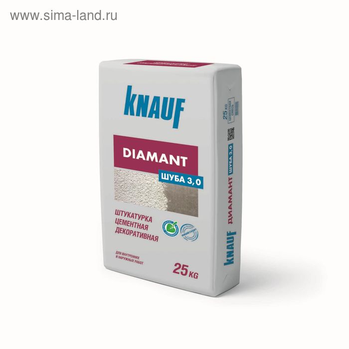 Штукатурка Diamant Шуба (3,0 мм), 25 кг - Фото 1