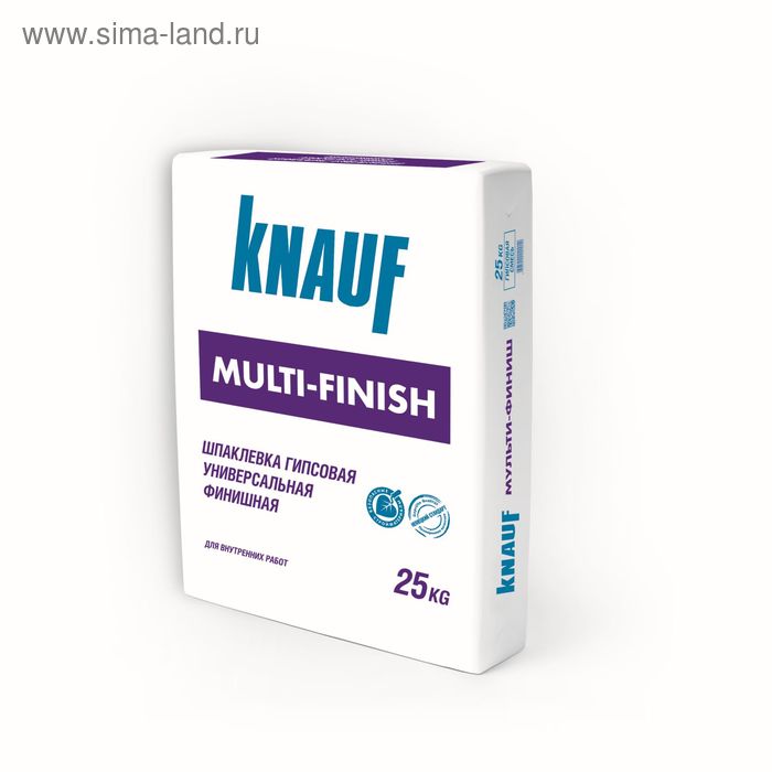 Шпатлёвка цементная Multi-Finish, серая, 25 кг - Фото 1