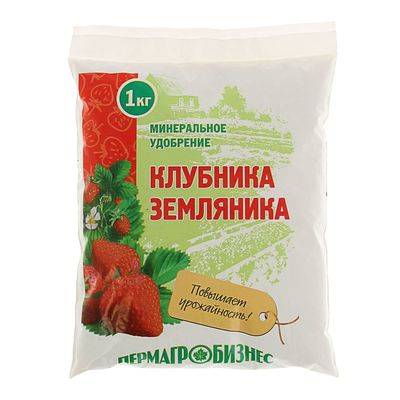 Удобрение минеральное «Пермагробизнес», Клубника - Земляника, 1 кг