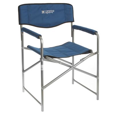 Кресло складное КС3, 49 х 55 х 82 см, синий