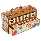 Сортер - комодик «Пуговки», 64 пуговки - Фото 6