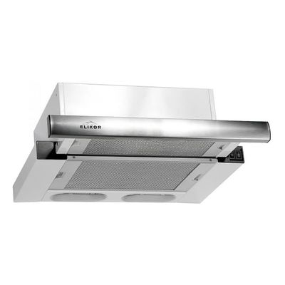 Вытяжка Elikor «Интегра» 60Н-400-В2Л1, встраиваемая, 400 м3/ч, 2 скорости, 60 см, серебристая