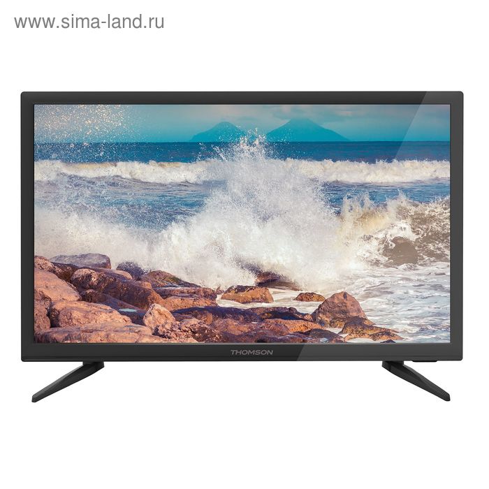 Телевизор Thomson T22D16DF-01B, LED, 22", черный - Фото 1