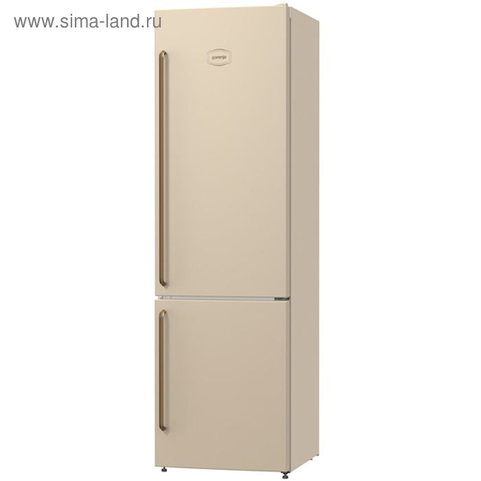 Холодильник Gorenje NRK 621CLI, двухкамерный, класс А+, 339 л, No Frost, бежевый - Фото 1