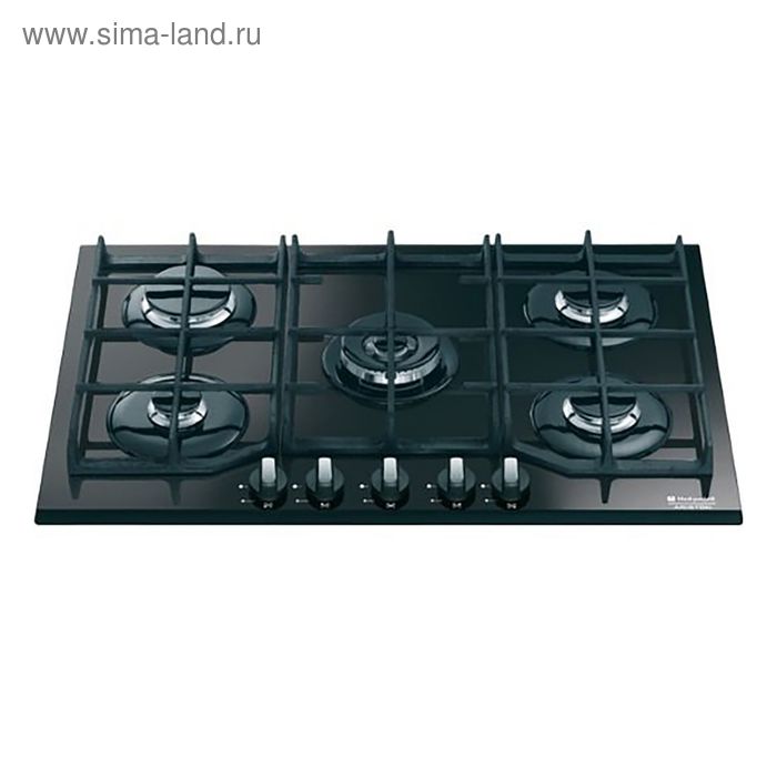 Варочная поверхность Hotpoint-Ariston TQ 751 (GR) K GH/HA, газовая, 5 конфорок, темно-серый - Фото 1