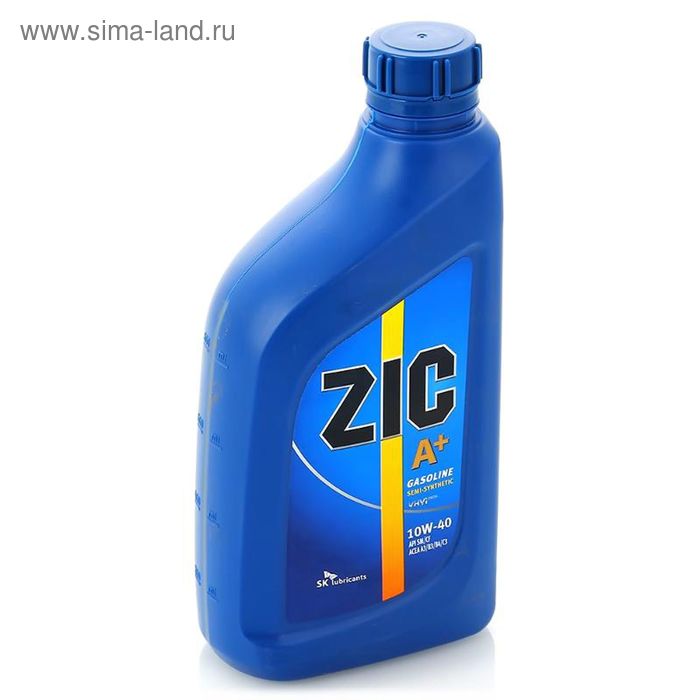 Масло моторное ZIC A+ 10W-40, 1 л - Фото 1