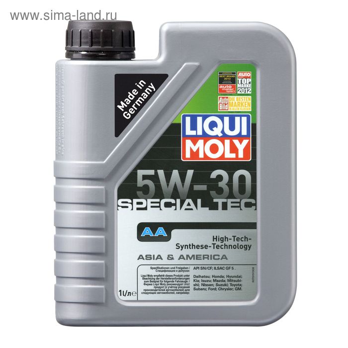 Масло моторное  Liqui Moly Leichtl Special AA 5W-30, 1 л - Фото 1