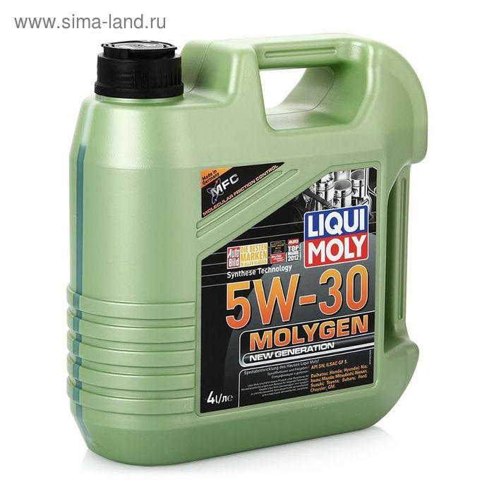 Масло моторное  Liqui Moly HC Molygen New Generation 5W-30, 4 л - Фото 1