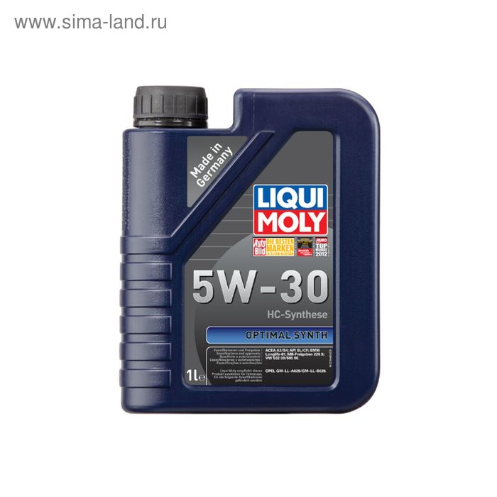 Масло моторное  Liqui Moly НT Optimal Synth 5W-30 SL/CF А3/В4, 1 л синтетика - Фото 1