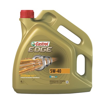 Масло моторное Castrol EDGE Titanium 5W-40, 4 л синтетика