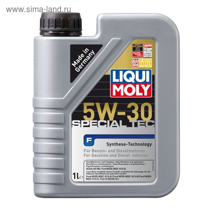 Масло моторное  Liqui Moly HC Special Tec F 5W-30 А5/В5, 1 л - Фото 1