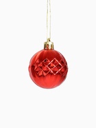 Ёлочные игрушки «Жизель», шары новогодние, набор 26 шт., ассорти, красный 1307052