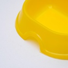 Миска 2×200 мл, желтая - Фото 4