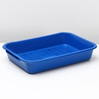 Туалет средний с сеткой 36×26×6.5 см, синий/черничный - Фото 3