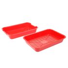 Туалет средний с сеткой 36 х 26 х 6,5 см, красный - Фото 3