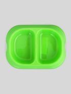 Миска 2×200 мл, зеленая - Фото 3