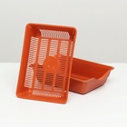 Туалет глубокий с сеткой 36×25×9 см, коричневый - Фото 6