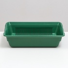 Туалет глубокий с сеткой 36×25×9 см, зеленый - Фото 4