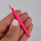 Пинцет прямой, узкий, 9 см, МИКС - Фото 5