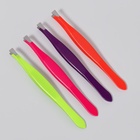 Пинцет прямой, узкий, 9 см, МИКС - Фото 6