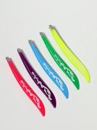 Пинцет скошенный, узкий, с рисунком, 9 см, МИКС - Фото 6