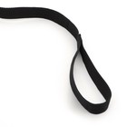 Поводок 5 м × 2.5 см, чёрный - Фото 3