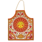 Фартук "Доляна" Борецкая роспись, размер 60 х 70 см, 100 % хлопок, рогожка 162 г/м² - Фото 2