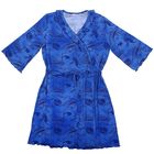 Комплект женский (сорочка, халат) Соблазн цвет бирюза, р-р 44   вискоза - Фото 2