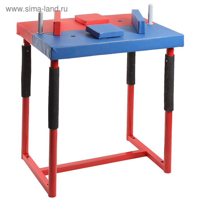 Стол для армрестлинга разборный, сине-красный - Фото 1