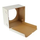 Кондитерская упаковка, короб белый с окном 30 х 30 х 19 см - Фото 2