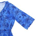 Комплект женский (сорочка, халат) Соблазн цвет бирюза, р-р 50   вискоза - Фото 4