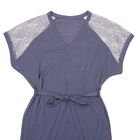 Комплект женский (сорочка, халат) арт.851 цвет серый, р-р 50   вискоза - Фото 5
