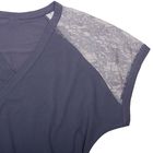 Комплект женский (сорочка, халат) арт.851 цвет серый, р-р 46   вискоза - Фото 6