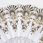 Веер складной «Греция», пластик, текстиль, 22 см, МИКС - Фото 4