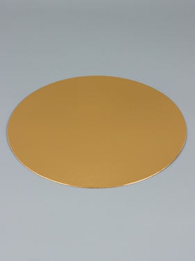 Подложка 26 см, для торта, золото-серебро,0.8 мм (комплект 25 шт)