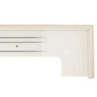 Карниз трехрядный 260 см, цвет кремовый  (артикул 1455656)  большой выбор товаров оптом и в розницу по низким ценам с доставкой