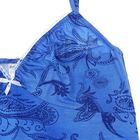 Сорочка женская арт.521 н цвет синий, р-р 44 вискоза - Фото 3