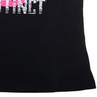 Футболка женская Губы цвет чёрный, р-р 44 - Фото 4