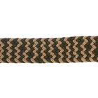 Ремень мужской, пряжка под металл, ширина - 3,5см, коричневый/бежевый - Фото 2