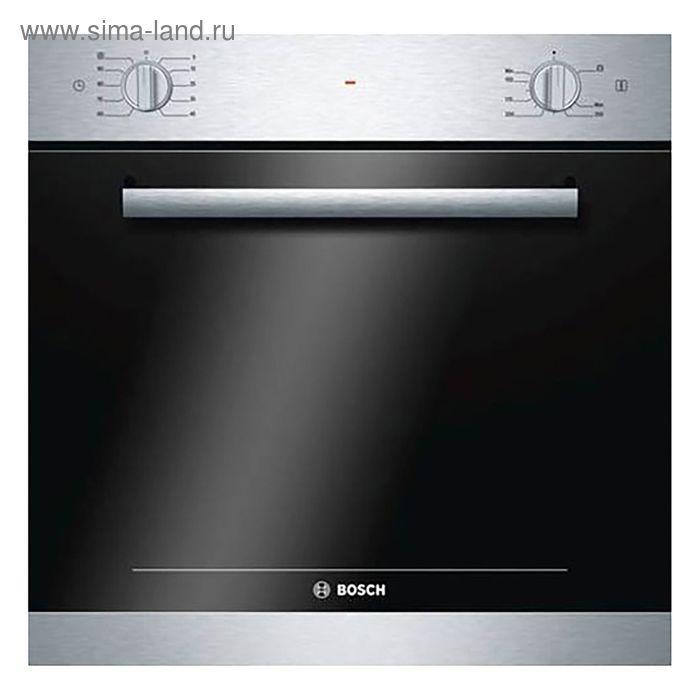 Духовой шкаф Bosch HGN10G050, газовый, 60 л, серебристый - Фото 1