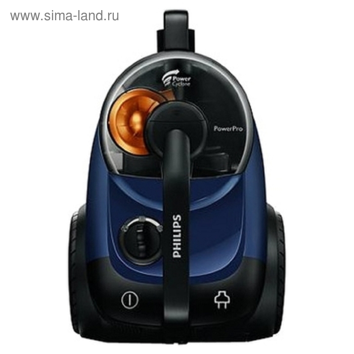 Пылесос Philips FC8761, 2000 Вт, 360 Вт, 2 л, синий - Фото 1