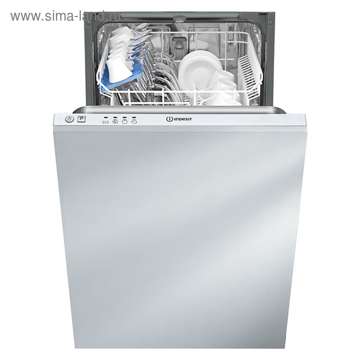 Посудомоечная машина Indesit DISR 14 B EU, встраиваемая, класс А, 10 комплектов, 4 программы - Фото 1