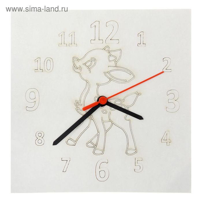 Песочные часы "Оленёнок": механизм, 3 стрелки, крючок - Фото 1