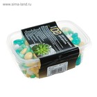 Грунт для аквариума (5-10 мм) лимонный-салатовый-белый-изумрудный, 350 г - Фото 4